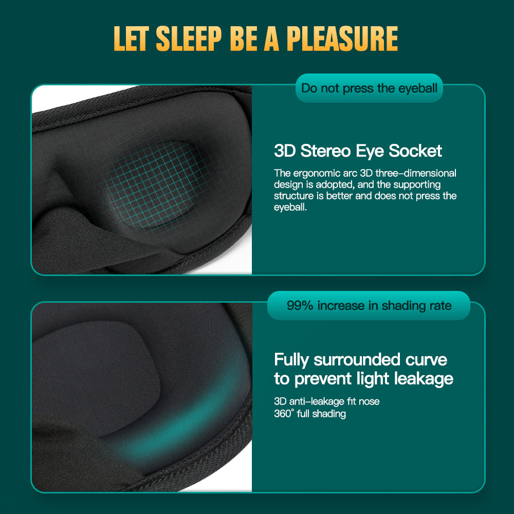 Breathable Light Blocking Sleep Mask