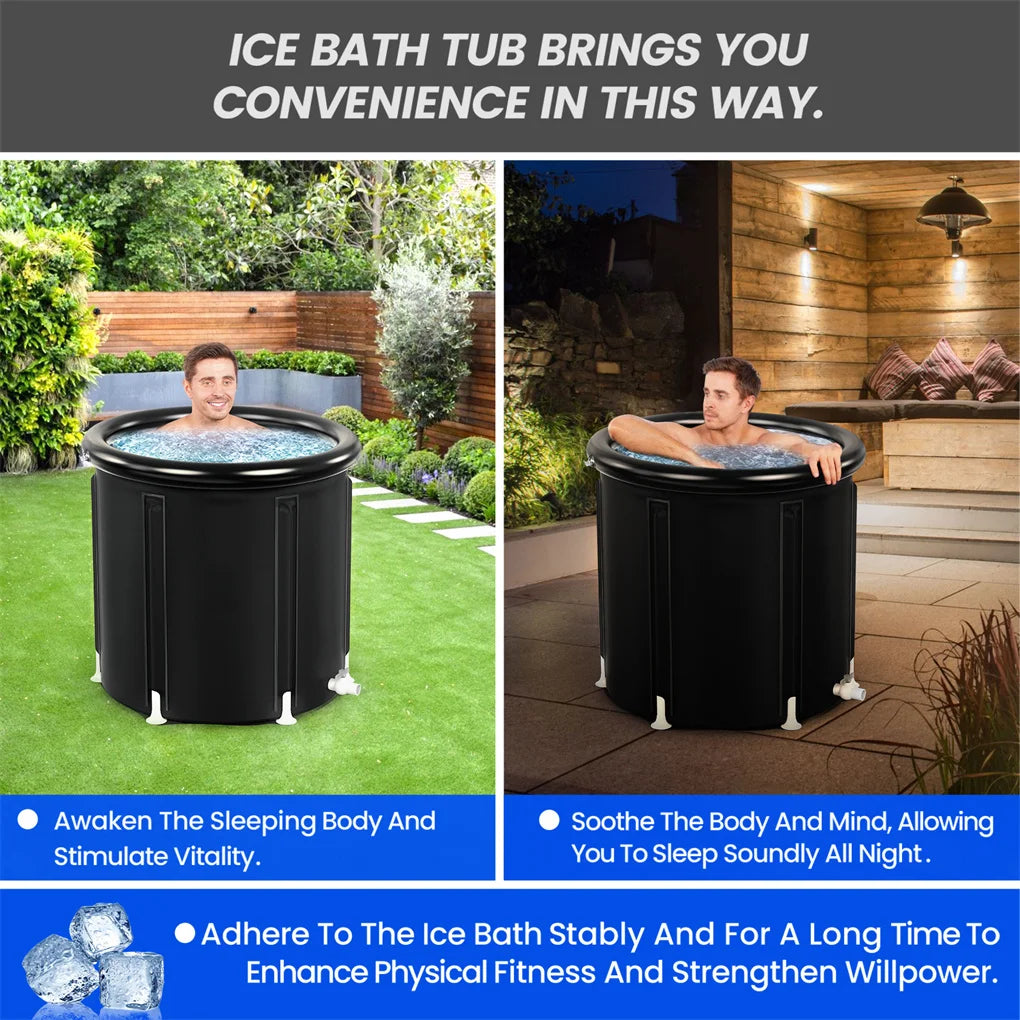 Portable Ice Bath Cold Plunge Tub for Recovery