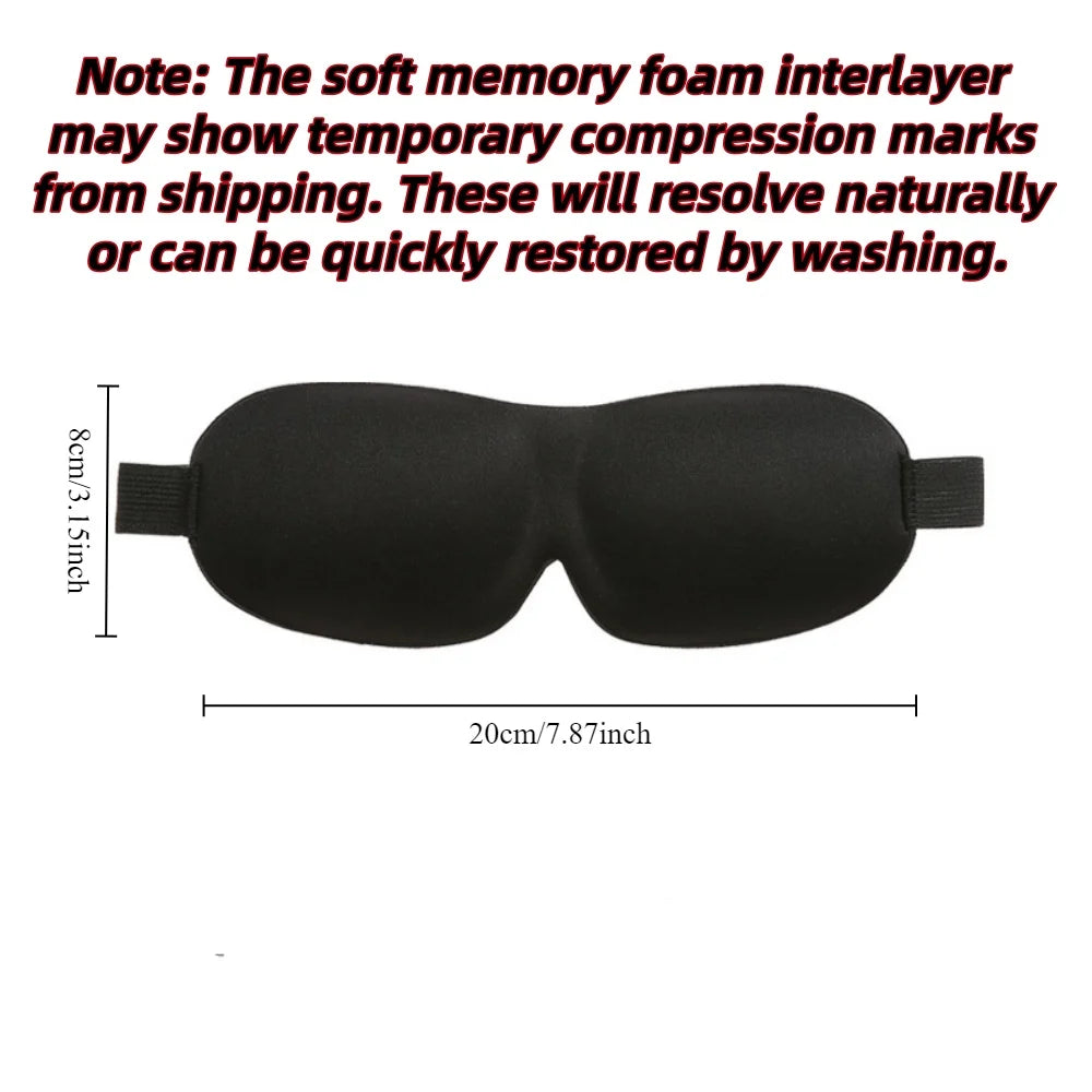 Light Blocking Memory Foam Sleep Mask