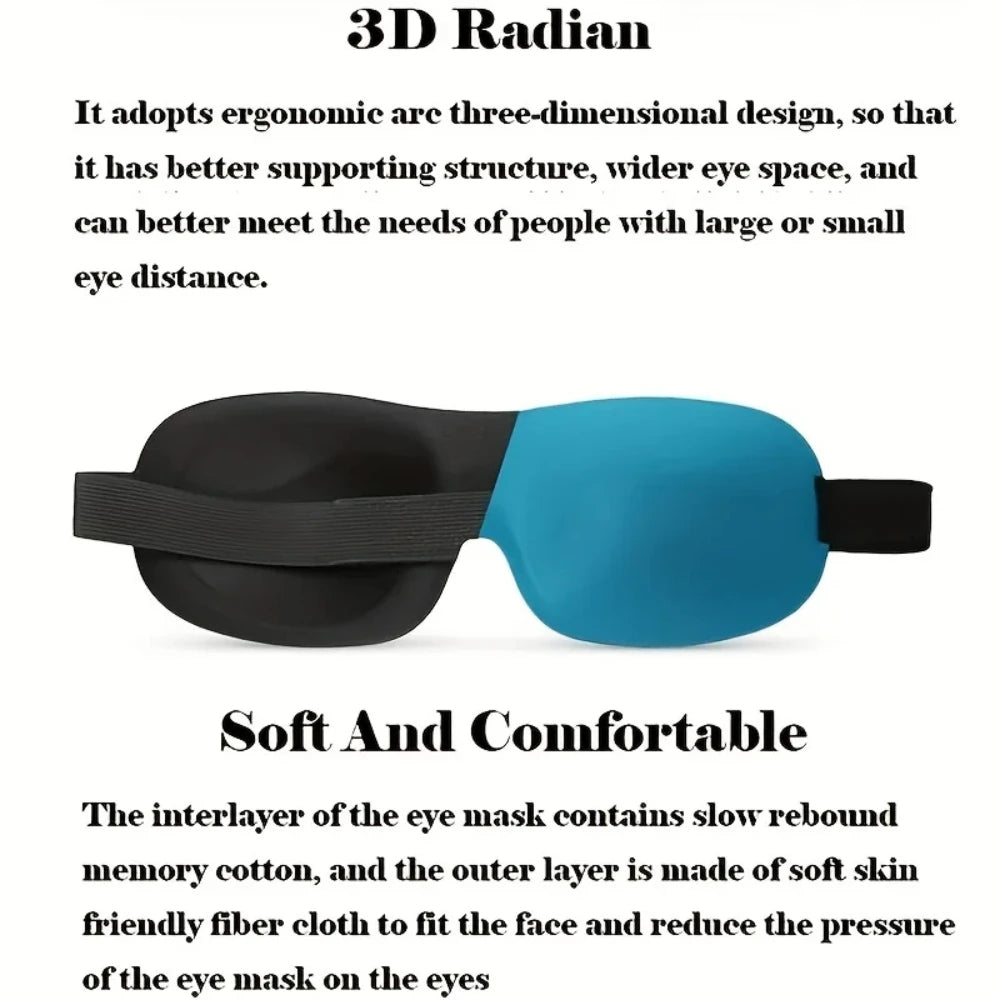 Light Blocking Memory Foam Sleep Mask