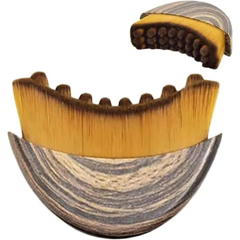 Lymphatic Facial Massage Brush | Ergonomic Jawline Sculpter