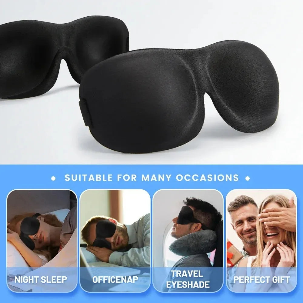 Light Blocking Memory Foam Sleep Mask