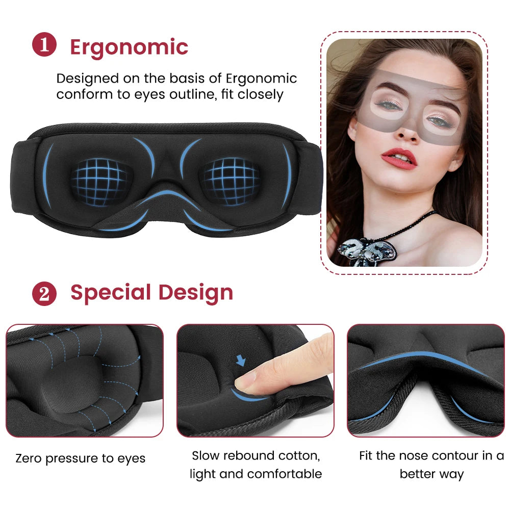Breathable Light Blocking Sleep Mask