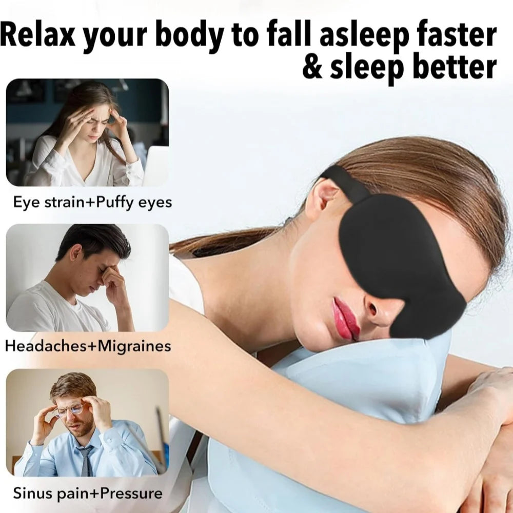 Light Blocking Memory Foam Sleep Mask